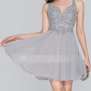 A-Line Sweetheart Short/Mini Chiffon Homecoming Barbiecore 🩷